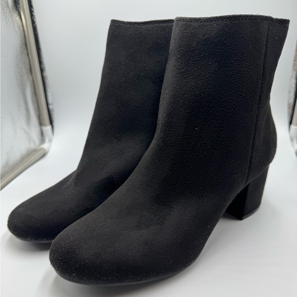 Rebel By Zigi Shoes - Rebel by Zigi Suede Ankle Booties Black 8